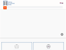 Tablet Screenshot of portalzastranejezike.rs